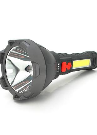 Фонарь ручной lanterna zj-05 1w led creexpe cob с аккумулятором для кемпинга и туризма фонарик usb ve-33