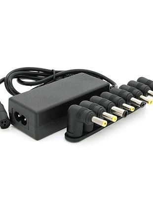 Универсальный блок питания 40w для ноутбуков и планшетов 8 разъемов адаптер зарядка пластик ve-33