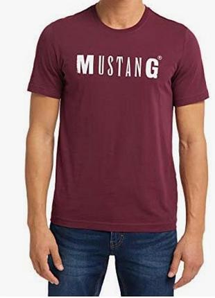 Мужская футболка бренда mustang большой размер