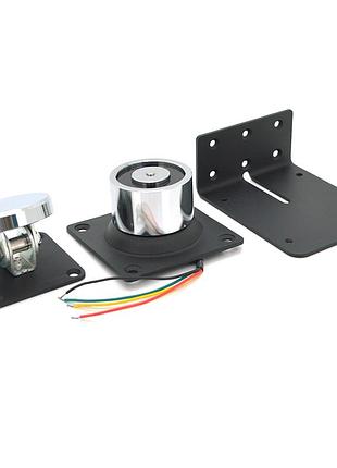 Электромагнитный напольный замок hc812 voltronic 60 кг 12/24v для двери замок с высоким усилием ve-33