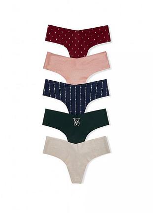 Набір трусиків 5-pack shine no-show thong panties
