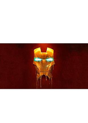 Килимок iron man 2 тканинний 300*800 мм з боковою прошивкою 2 мм для дому та офісу килимок для підлоги ve-33