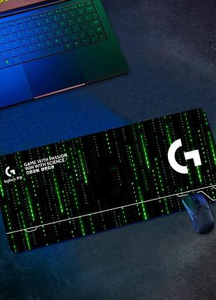 Коврик тканевый logitech lt-18 300*600 мм 2 мм для компьютера игровой коврик для мыши ve-33