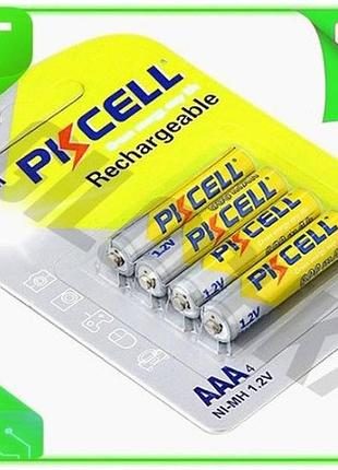Ve аккумулятор pkcell 1.2v aaa new version 600mah nimh для плееров и игрушек перезаряжаемая батарея 4 n6w_ver