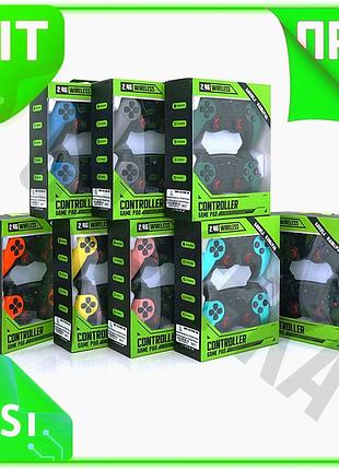 Ve беспроводной геймпад brazzers черно-синий new version 2 штуки для пк xbox ps3 android tv box джойст n6w_ver