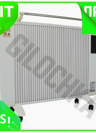 Ve конвектор электрический nuankang для new version обогрева помещений 5-10 м2 с led-дисплеем термоста n6w_ver