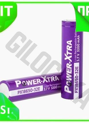 Ve акумулятор li-ion power-xtra 18650 new version 3200mah 3.7v фіолетовий літій-іонний акумулятор для n6w_ver