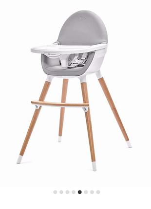 Стільчик для годування kinderkraft fini gray 6+ місяців