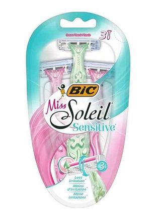 Бритва одноразова 3шт miss soleil sensitive тм bic