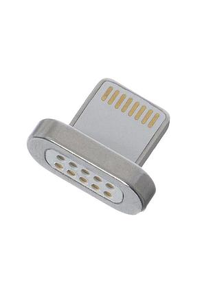 Наконечник на магнитный кабель usb 2.0 lighting voltronic плоский для зарядки и передачи данных коннекто ve-33