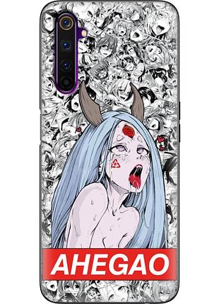 Чехол силиконовый с картинкой на realme 6 pro (аниме, anime)