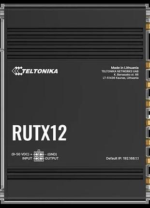 Промышленный сотовый маршрутизатор teltonika rutx12