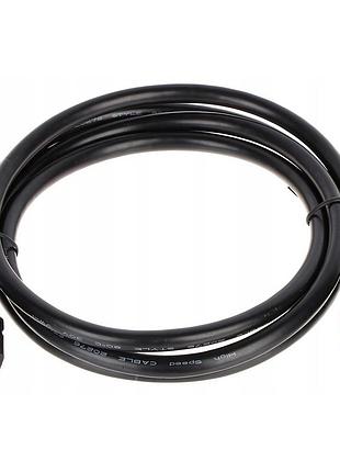 Кабель hdmi merlion 1м v1.4 black для подключения телевизора и мультимедийных устройств высокоскоростной ve-33