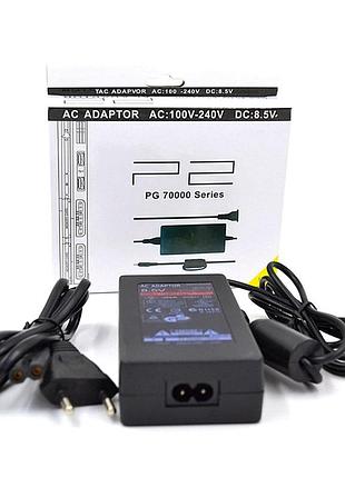 Зарядний пристрій ps2 70000 voltronic для ігрової приставки ps2 адаптер для заряджання консолі заряджанн ve-33