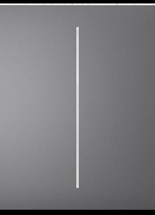 Кнопка двуклавишного выключателя ajax solobutton (2-gang) grey