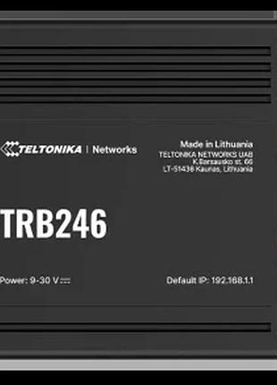 Промышленный модем teltonika trb246 iot 4g/lte, 3g, 2g