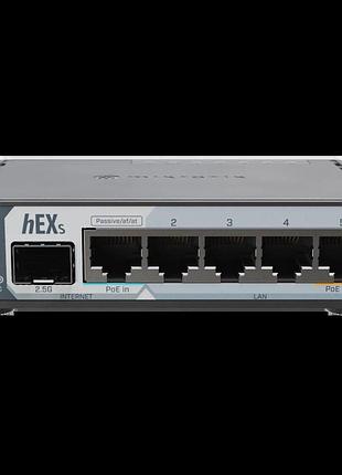 Маршрутизатор mikrotik hex s (2025) e60iugs (sfp 2.5g)