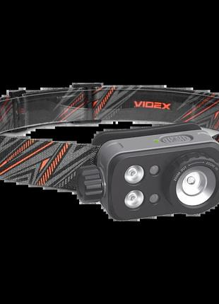 Налобний світлодіодний ліхтарик videx vlf-h046z 500lm 5000k