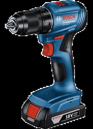 Аккумуляторная ударная дрель-шуруповерт bosch gsb 185-li (0.601.9k3.100)
