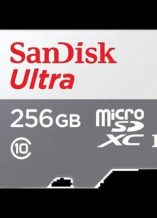 Модуль флэш-памяти sandisk ultra microsdxc 256gb 100mb/s class 10 uhs-i