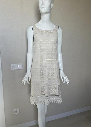 Ажурне бавовняне плаття pull&bear