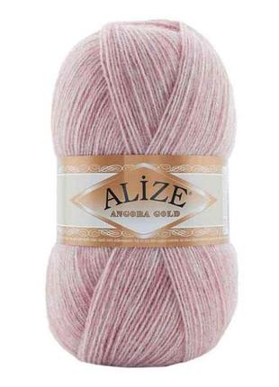 Пряжа angora gold 664 5шт/уп 20% вовна 80% акрил 100г 550м тм alize
