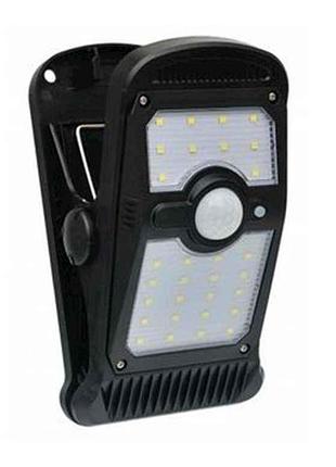 Фонарь светодиодный (led светильник) на солнечных батареях с дд 15w 6000k ip44 (sswl-11c) тм luxel