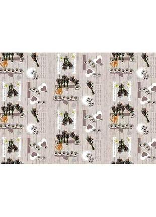 Скатерть силиконовая gel es0678-1 1,35*1,5м тм dariana