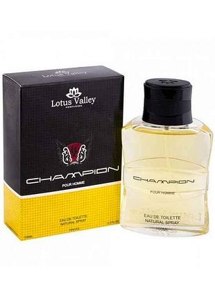 Туалетна вода чоловіча champion 100мл тм lotus valley