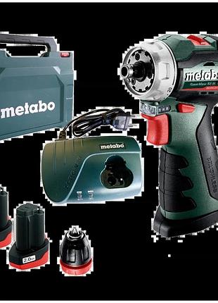 Акумуляторний безщітковий дриль-шурупокрут metabo powermaxx bs bl q (601749500)