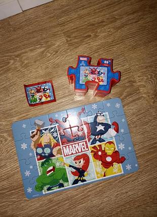 Пазл марвел marvel, 24 шт 2