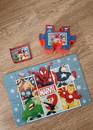 Пазл марвел marvel, 24 шт