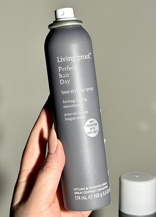 Термозащитный спрей для укладки волос living proof perfect hair day heat styling spray 174 ml