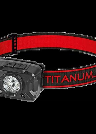 Налобный светодиодный фонарик titanum tlf-h09 170lm 8500k