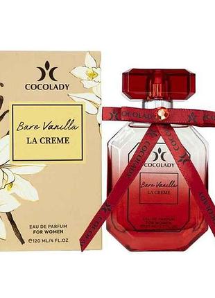 Парфюмированная вода для женщин 120мл bare vanilla la creme тм cocolady