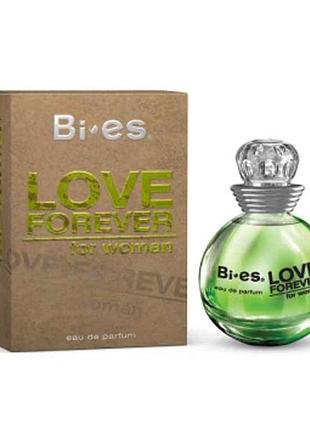 Туалетна вода жін. love forever green 100 мл (cкло) тм bi-es