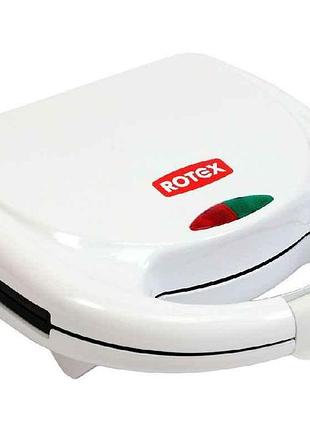 Бутербродница 780вт, антипригарное покрытие арт.rsm124-w тм rotex