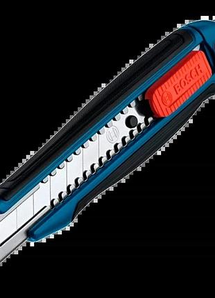 Сегментированный строительный нож bosch professional 18 мм