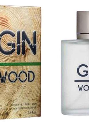 Туалетна вода gin wood 100 мл тм аромат
