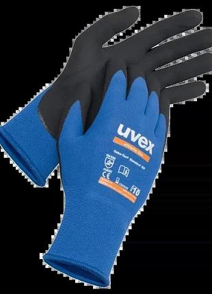 Перчатки защитные uvex athletic lite р. 9, микропенное покрытие