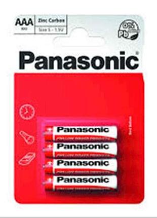 Батарейка сольова r03/aaa special 4шт (блістер) тм panasonic