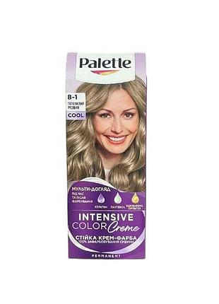 Краска 8-1 пепельный русый тм palette