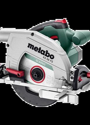 Дисковая пила metabo ks 66 fs 1600 вт 66 мм