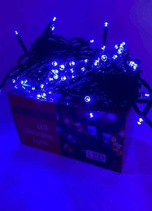 Гирлянда 80led мульти 9м 220v черн провод 0370-13 тм prc