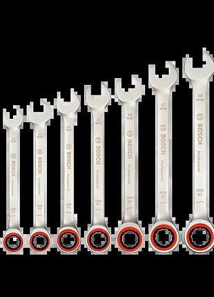 Набір ключів комбінованих bosch professional (1600a02au0) 10 шт