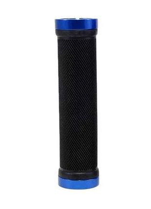 Грипсы sbg-6703-lock черные с синими локами тм spelli