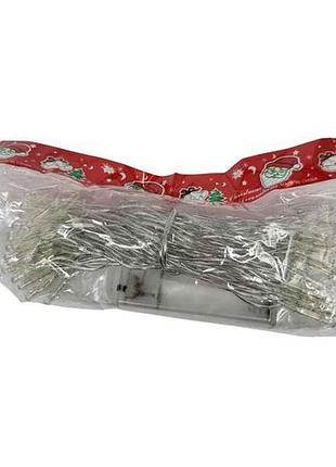 Гирлянда 40led желтый 5м 3батар 0370-22 тм prc