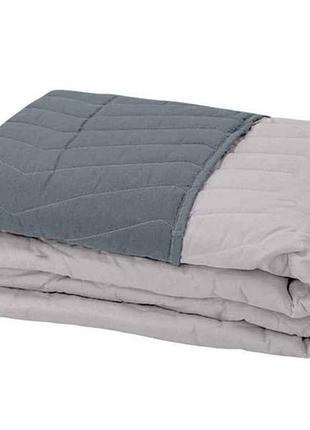 Покрывало 140х210 porpoise /steel gray / зигзаг тм arcloud