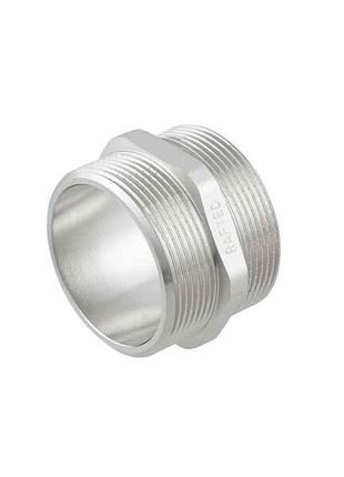 Нипель латунь, зз, dn50х40, 2 х1 1/2, никель, np0605 тм raftec