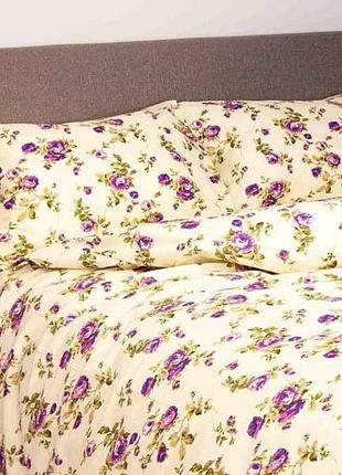 Комплект постельного белья евро happy sleep gorgeous flowers, 50x70 тм теп